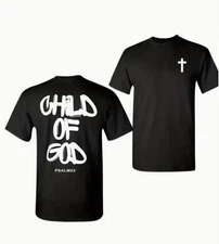 God's Child Double-Sided T-Shirt, Jesus Christ T-Shirt, Unisex Men's T-Shirt