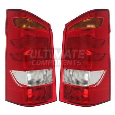 Mercedes Vito W447 MPV 2015-> Tailgate Rear Back Lights Lamps Pair Left & Right