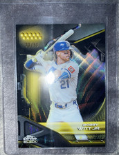 NM-EX 2026 Topps Chrome Black Bobby Witt Jr /50 Gold Refractor Royals