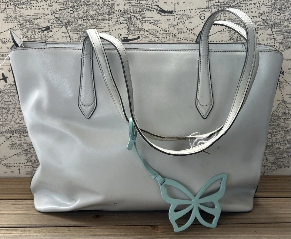 Kate Spade Marlee Large Tote White Purse Summer Business Office - Image 4 of 4