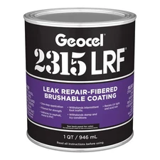 GEOCEL  Fibered Brushable Coating, Clear 892KW0