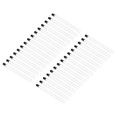 NTC Thermistors Resistor, 30Pcs 3KOhm 3950 5% Accuracy Temperature Sensor