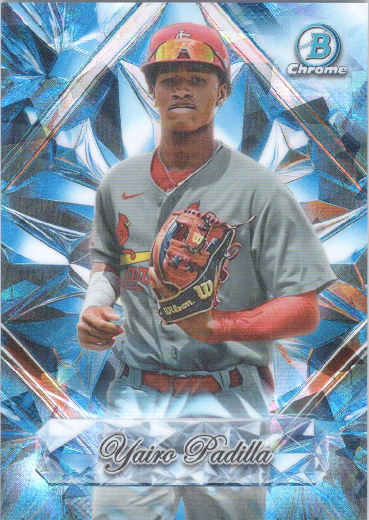 2025 BOWMAN CHROME SAPPHIRE EDITION SELECTIONS YAIRO PADILLA SP ST. LOUIS