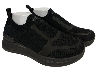 ARA Carlton Hydrophobic Men's Sneakers Slip On Black Water Resistant EU 42 US 9