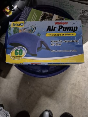 Tetra Whisper Air Pump For 60 Gallon Fish Tanks NEW