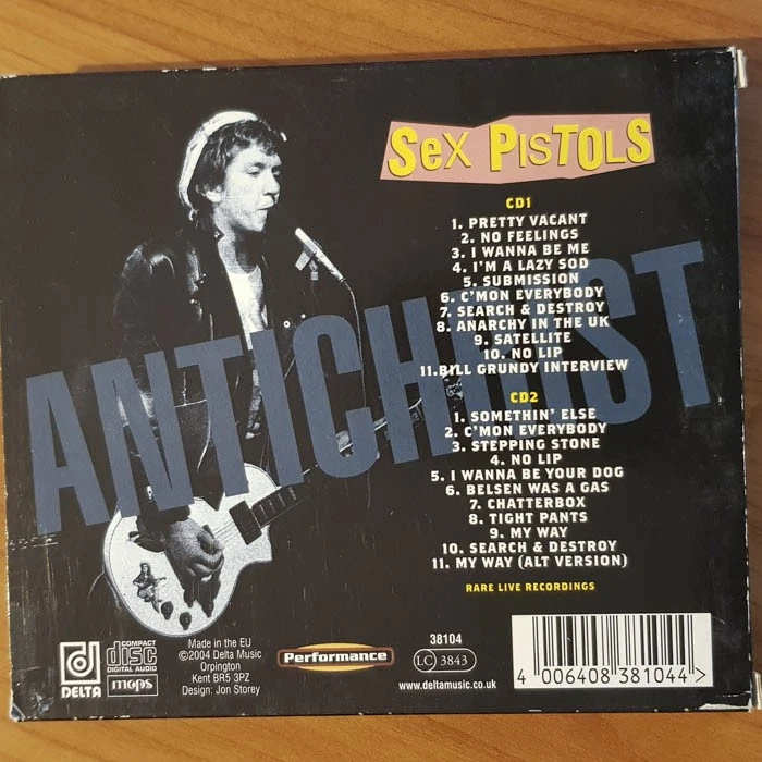 SEX PISTOLS Raw And Live NM/EX(2CD) - Bild 4 von 4