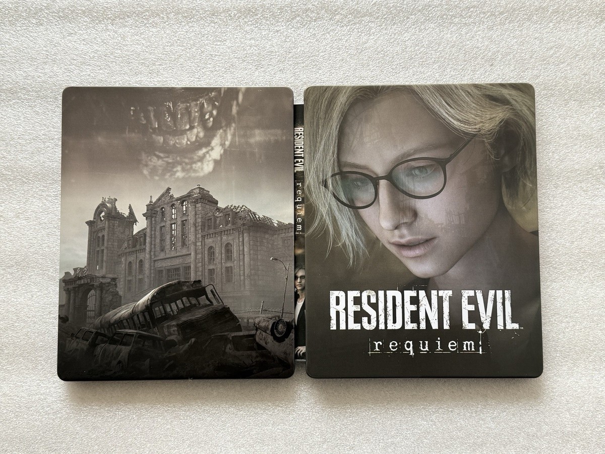 サイン入りスチールケース BIOHAZARD requiem（ケースのみ) Resident Evil requiem Custom made G2 Steelbook/SteelUp Case PS4