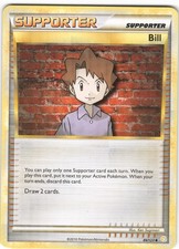Bill 89/123 Uncommon HeartGold & SoulSilver Pokemon LP on eBay