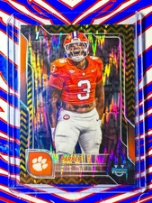 2025 Bowman Chrome University TJ PARKER 1st Bowman Black & Gold Stealth /25 #114