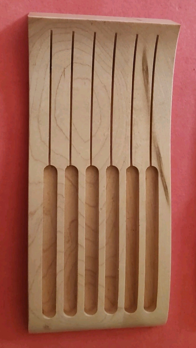 6 Russell Serrated Steak Knives Rosewood Handle USA MCM Rack Orig Box Dexter