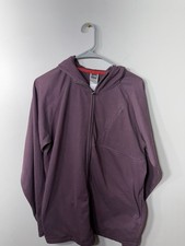 The North Face Men's Full Zip Hooded Fleece Hoodie w/ Pockets Purple M
