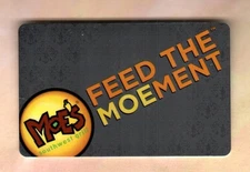 MOE'S SOUTHWEST GRILL Feed the Moment, Collectible Gift Card ( $0 )