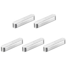 5Pcs Round Ended Feather Key, 3x3x16mm Parallel Drive Shaft Key Stock