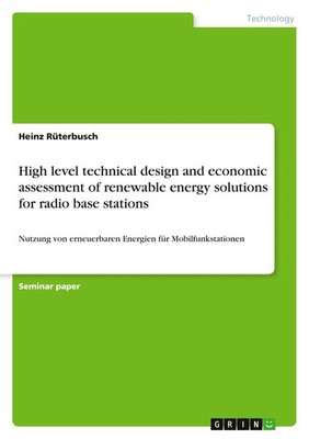 Heinz Rüterbusch | High level technical design and economic assessment of...
