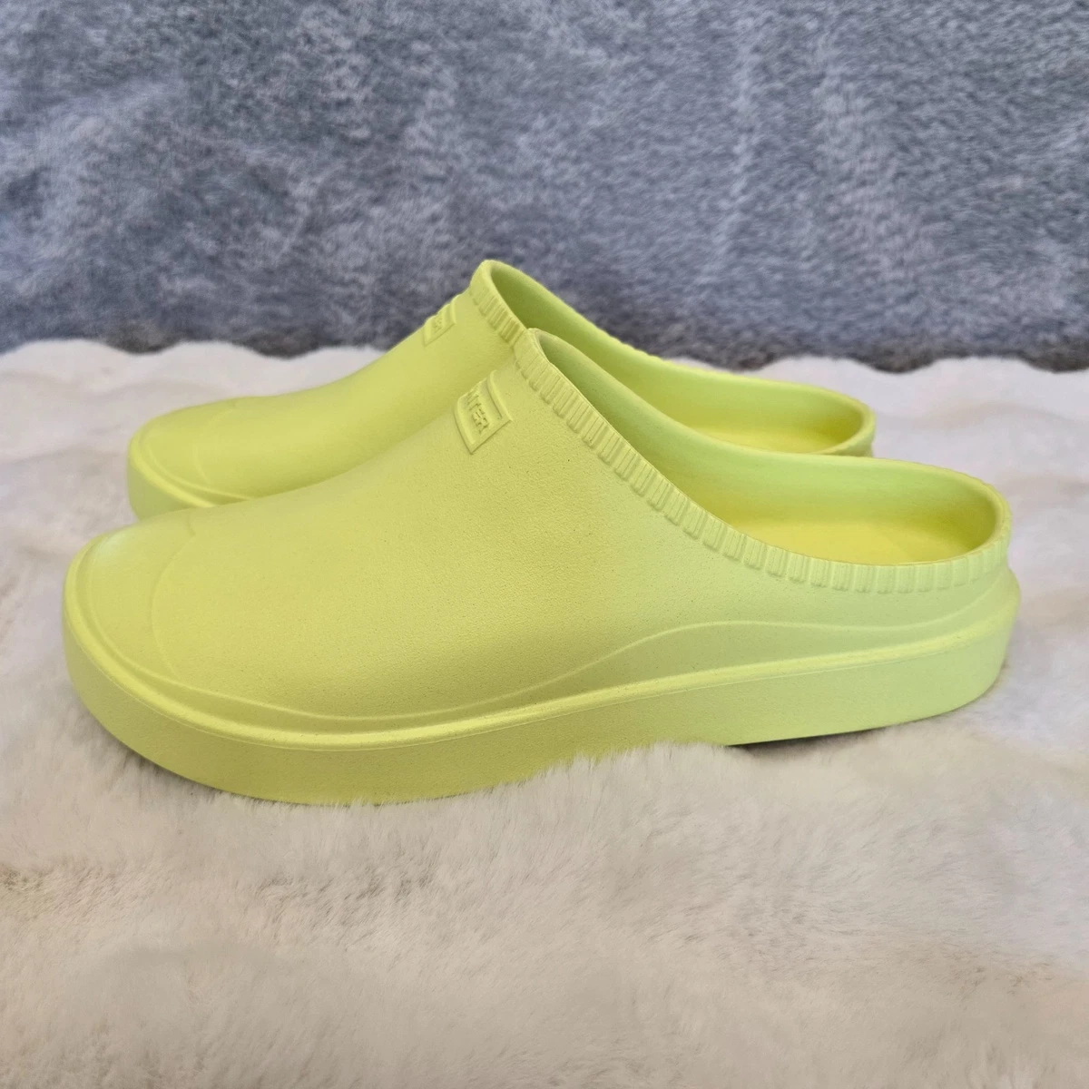 Hunter Zoccoli Da Giardinaggio Donna Modello Gardener Clog - Tomaia In Gomma Sintetica Con Fodera In Tessuto - Antiscivolo Per Esterni