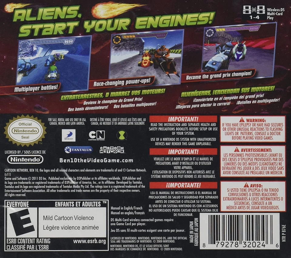 Ben 10 Galactic Racing - Nintendo DS (Nintendo DS) (US IMPORT) - Image 3 of 4