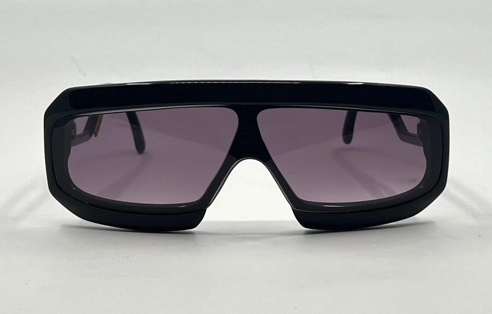 Gafas de sol Claudia Carlotti Zenith Vintage Shield negras/doradas estado de coleccionista” Foto 2 de 4