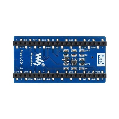 65K RGB Colors 1.3'' LCD Display Scrren Module 4-Wire SPI For Raspberry Pi Pico S