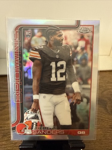 2025 Topps Chrome - Rookies Image Variation Shedeur Sanders #315 (RC)