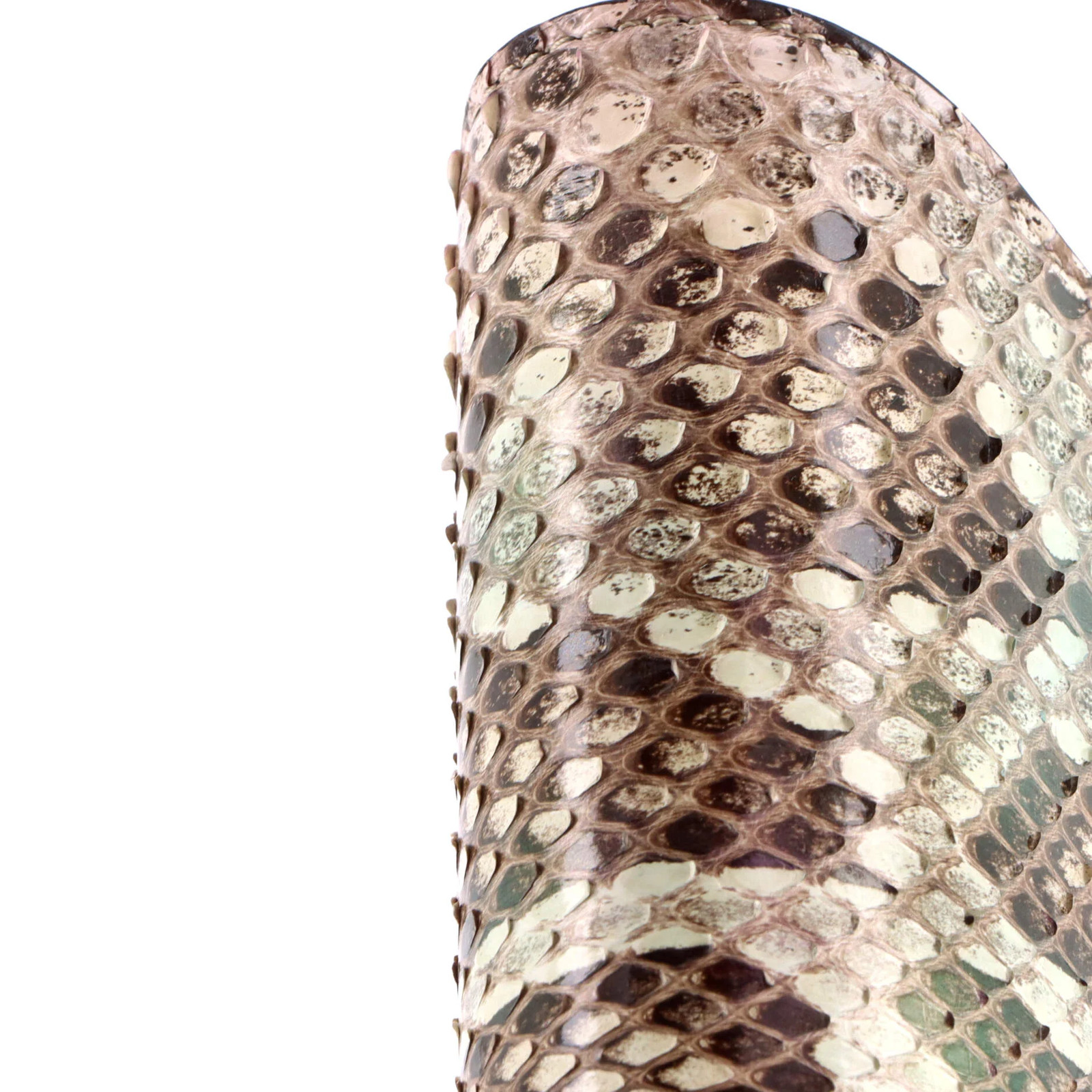 Versace La Medusa Chain Clutch Python Mini - image 6