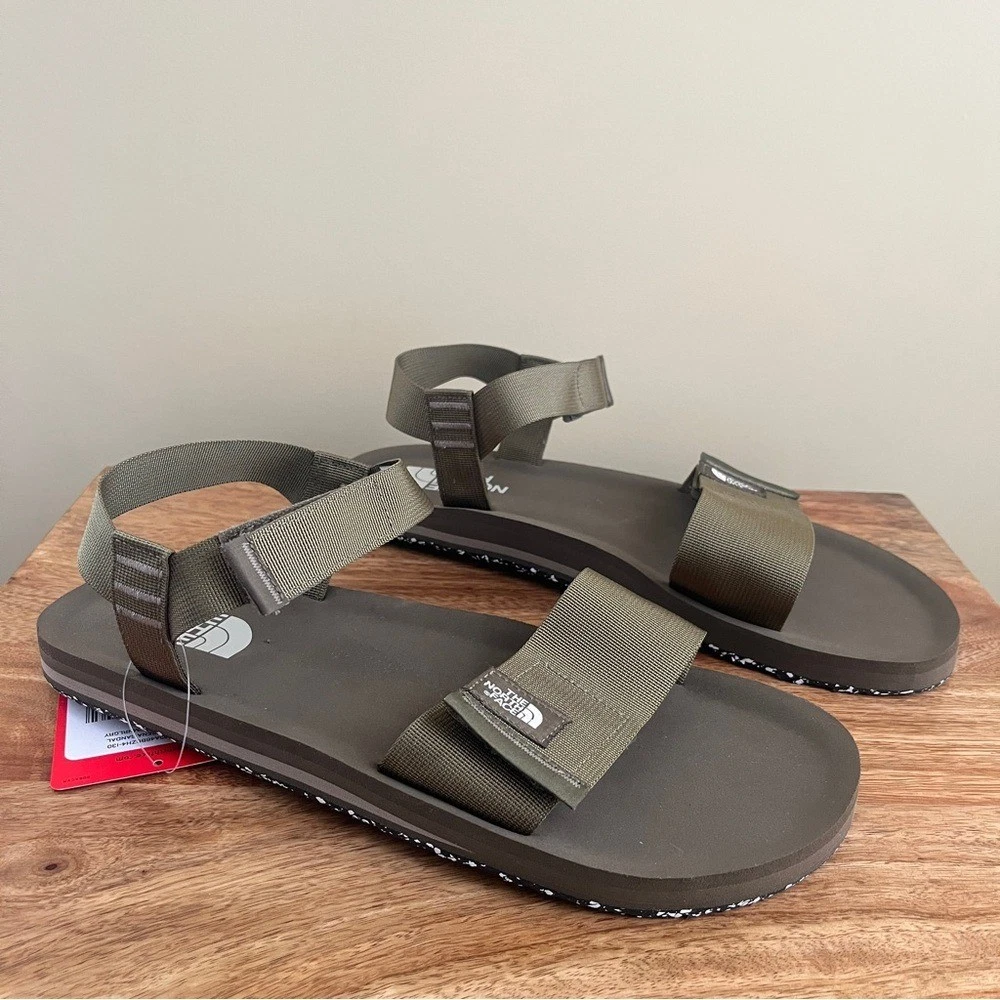 Nylon Upper Green Sandals for Men for sale | eBay display picture 3
