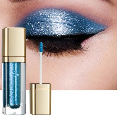 Glitzer Lidschatten,Glitzer Lidschatten Flüssig,Liquid Eyeliner,Lidschattens ...