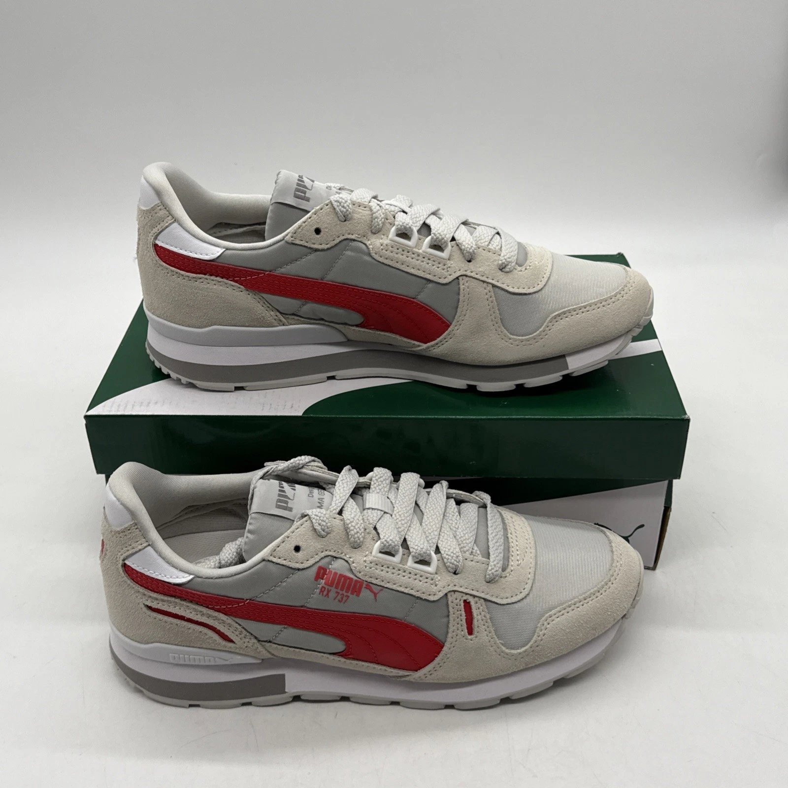 PUMA RX 737 OG Grigio Ghiacciaio Grigio Vaporoso Uomo Taglia 9 38671401