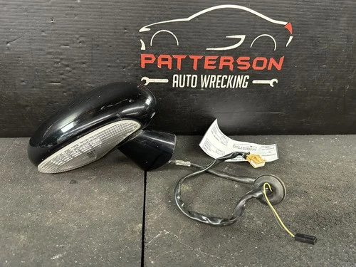 03-09 BENTLEY CONTINENTAL POWER PASSENGER SIDE VIEW DOOR MIRROR BLACK 213855056