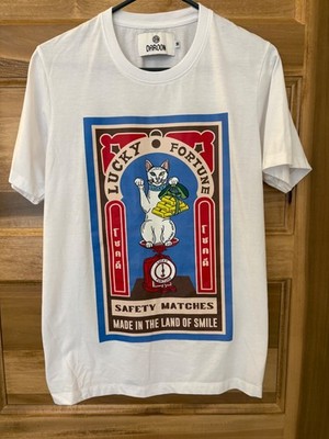 Daroon Lucky Fortune Khao Maw Nee Cat Tee Thai Streetwear Collectible T-Shirt