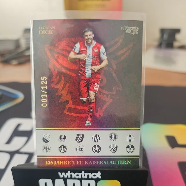 Ultimate Dropz Florian Dick - /125 1. FC Kaiserslautern 125 Jahre