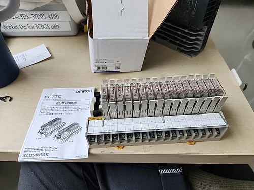 OMRON G7TC-OC16 I/O RELAY TERMINAL 24VDC G7T-1112S NEW IN BOX