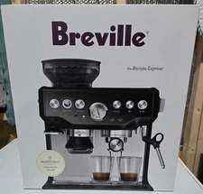 Breville Barista Express Black Stainless Steel - Hearth & Hand™ BRAND NEW