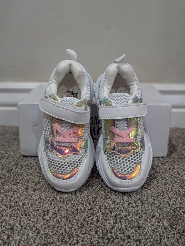 Zapatos Deportivos Talla 12 Niños Olivia Miller Niña 0M01412K Blanco/Arco Iris Foto 3 de 4