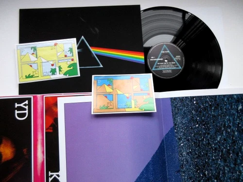 PINK FLOYD - DARK SIDE OF THE MOON - UK REISSUE  -  NM VINYL ULTRASONIC CLEAN