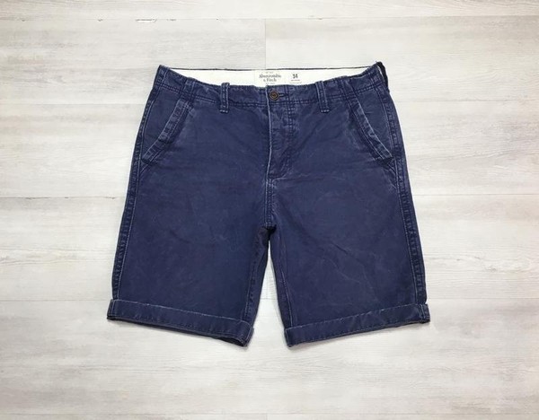 Short Uomo Abercrombie & Fitch Navy 34