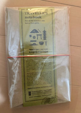 NEW  UNUSED Traveler's Notebook  Brass Tag Limited edition MADE IN JAPAN