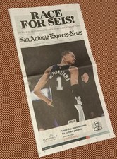 SPURS FINALS - Victor Wembanyama San Antonio Express News - Sunday May 31 2026
