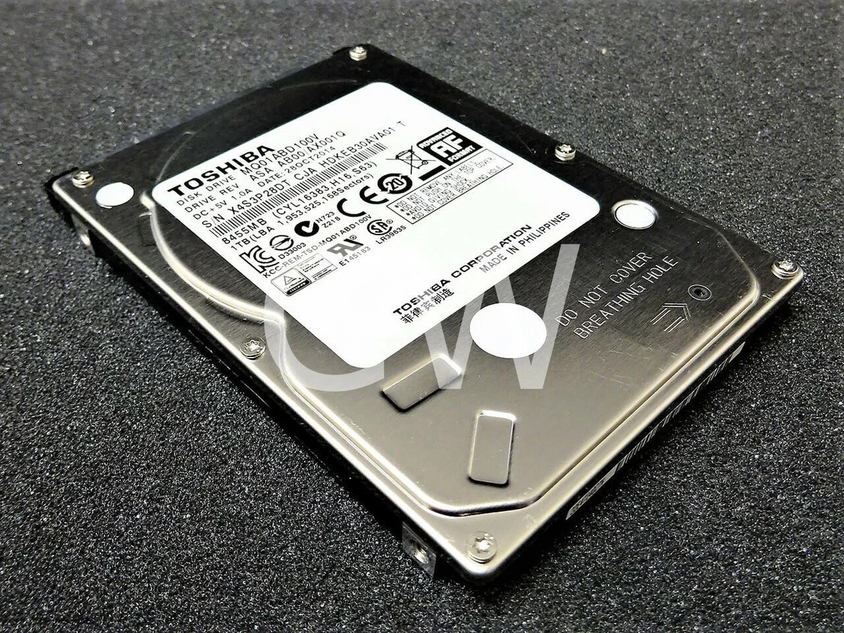 Toshiba 1 TB 2.5 in Form Factor Internal Hard Disk Drives for sale