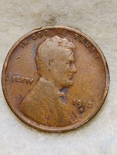 1912 S ~ LINCOLN WHEAT CENT ~ VG