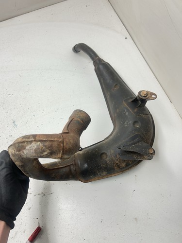 83-84 HONDA ATC250R Atc 250r Exhaust Pipe Header Muffler Silencer Shield READ - Picture 5 of 15