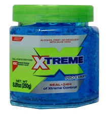 Wet Line Xtreme Professional Styling Gel with Aloe Vera, Extra Hold, Alcohol-Fre