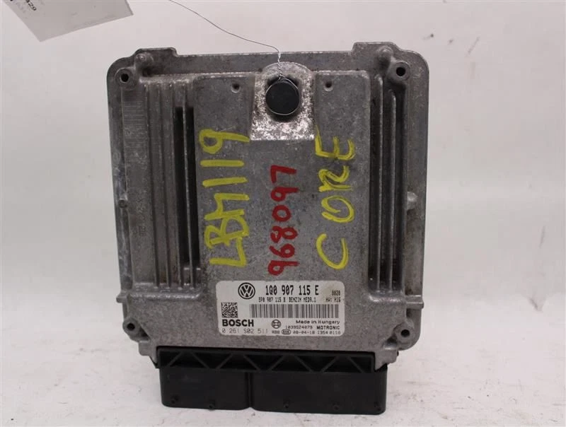 Computadora ECU ECM VOLKSWAGEN EOS 2008 08 1Q0907115E 968097 Foto 2 de 4