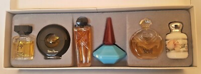 Flakon Set Parfums Paris Coffret 6 soux de toilette  Guy Lorache Paloma Piccasso