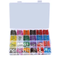250Pcs Standard Mini Blade Fuse Mixed Assortment Kit For Car Auto Replacement   