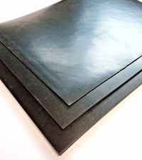 Solid Plain Neoprene Rubber A4 Sheet Anti-Vibration Gasket Seal Choose Thickness