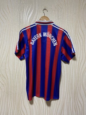 BAYERN MUNICH 1995 1996 HOME FOOTBALL SHIRT SOCCER JERSEY ADIDAS