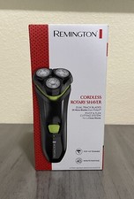 Remington Ultrastyle Rechargeable Rotary Shaver, Pr1320, Black/Neon Green