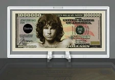The Doors-Jim Morrison Limited Edition Novelty Dollar Bill in Desk Display Stand