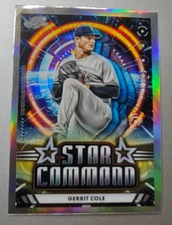 2024 Topps Cosmic Chrome Star Command #SC1 Gerrit Cole - New York Yankees