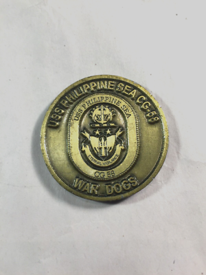 US Navy Challenge Coin -USS Philippine Sea CG-58 